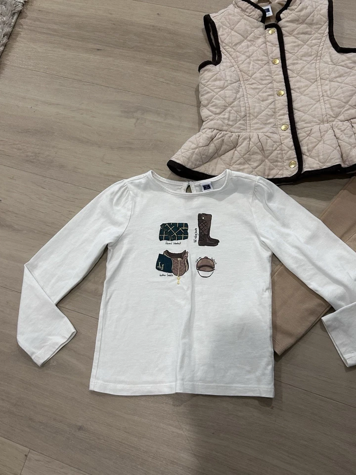 Janie and Jack Conjunto Trajes Ecuestres Talla 5t 6 Años Foto 2 de 4