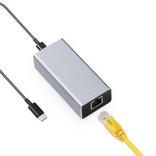 POE to Type-C Converter, IEEE802.3af/at Ethernet 10/100Mbps, 22W Charging Out...