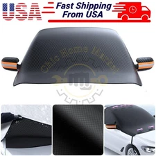 Car Truck Windshield Cover Winter Snow Ice Rain Frost Guard Sun Shade For Winter