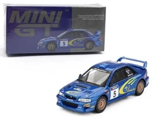 Mini GT 1:64 Subaru Impreza WRC99 #5 Winner Rally Australia (1999) MGT00986