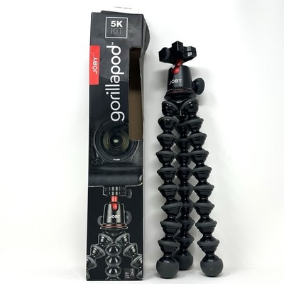 JOBY GorillaPod 5K Flexible Tabletop Tripod w/ Ball Head QR Plate 5K, JOJB01508