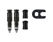 Schwalbe Clik Conversion Kit For Presta Valves Black  Pair  3540 