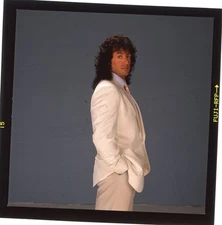 Sylvester Stallone Studio portrait photo shoot Original 2.25 x 2.25 Transparency