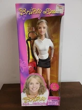 Britney Spears "Oops...I Did It Again" Doll New, Unopened, White Top/Black Skirt