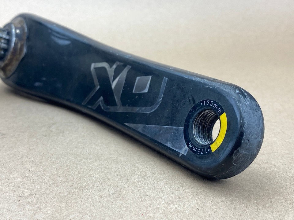 Pédalier Double Sram XO En Carbone 2x10, 175 Mm - Occasion En Super état !