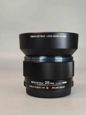 OM System M.Zuiko Digital ED 25mm F1.8 II Lens  Micro Four Thirds System