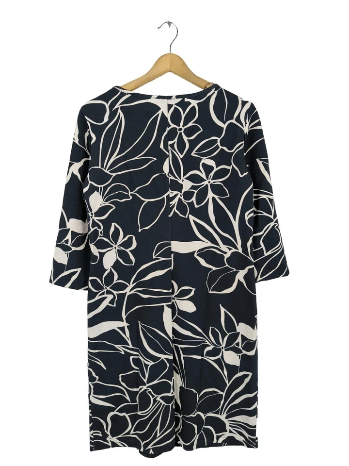 BETTY BARCLAY Robe mi-longue Dames Robe T EU 40 noir-blanc style décontracté - Photo 2/4