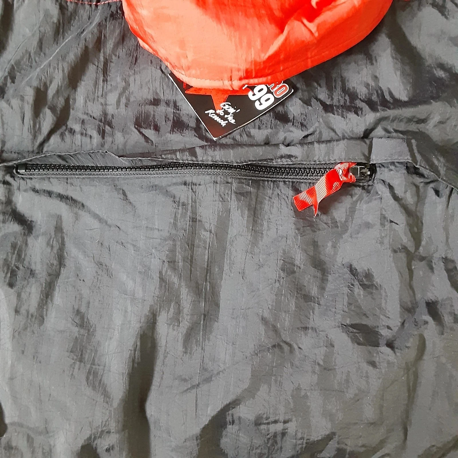 Vintage Marlboro Packable Windbreaker Jacket Adult Medium Red Black Pullover New image 4