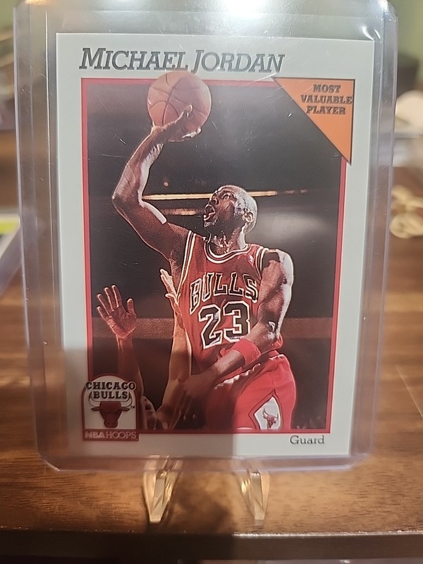MICHAEL JORDAN 1991 HOOPS MVP