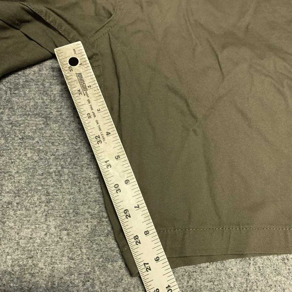 VOLCOM Mens Chino Shorts Size 28 Pockets Cotton Blend - Image 4 of 4