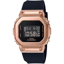 Casio Women's Watch G-Shock Alarm Digital Black Dial Resin Strap GMS5600PG-1