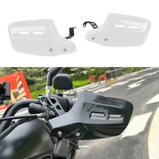 White Handguards Hand Guards Protectors For Honda CL500 SCL500 Scrambler 2023-24