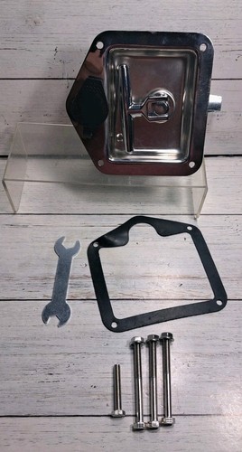 Truck Tool Box Latch Replacement 304 Stainless Steel Folding T-Handle Missing Ke