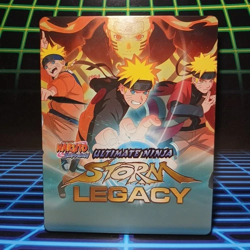 Naruto Shippuden Ultimate Ninja Storm Legacy PlayStation 4 Game Steel Book