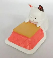 Figurine Urusei Yatsura HG Rumic World Kotatsu Neko Gashapon avec support