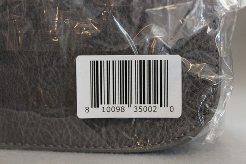 Cat Ears Shoulder Crossbody Purse Vegan Dark Charcoal Gray Head NEW - Picture 10 of 11