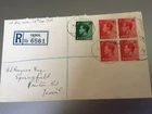 GB STAMPS RARE FIRST DAY COVER 1936 KING EDWARD VIII BLOCK REG YEOVIL