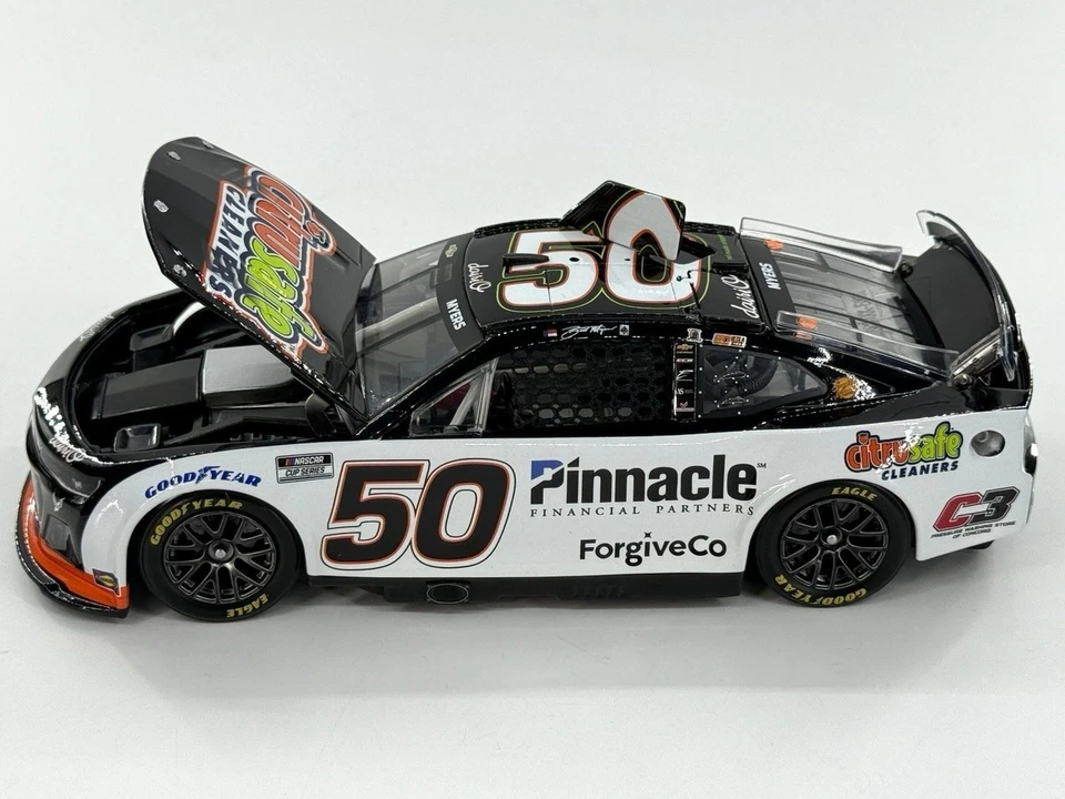 Burt Meyers #50 Team AmeriVet 1:24 Scale Diecast Elite  Car New In Box - Image 2 of 2