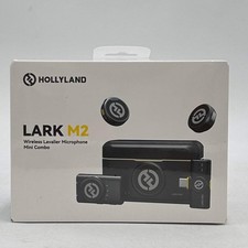 New Hollyland Lark M2 20Hz - 20kHz Wireless Microphone PSTI-SOC Mini Combo