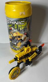 Lego Technic Power Robo Riders Set #8514 Complete w/ Canister NO Manual EUC
