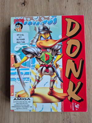   DONK The Samurai Duck   BIGBOX   Commodore Amiga 500 / 2000  