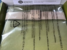 NEW Creative Memories Picfolio Minutes Album GREEN Tan Holds 24 4x6 Photos