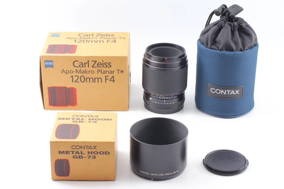 レンズ(単焦点) CONTAX 645 Apo Makro Planar 120mm F4 Contax 645 120mm Focal Camera Lenses for sale - eBay