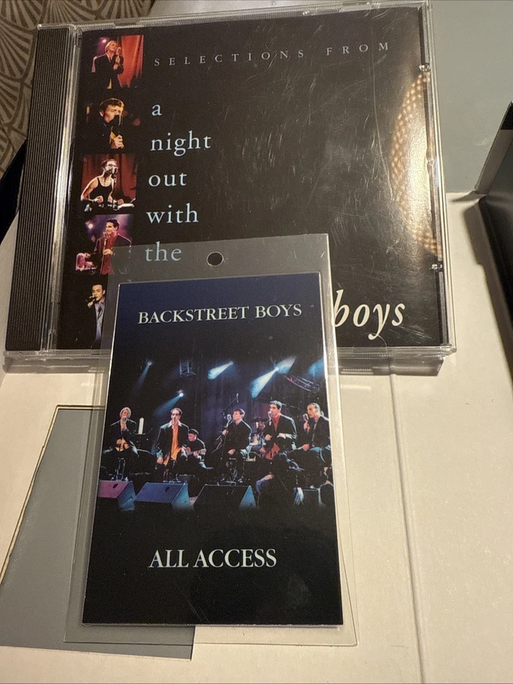 Box A Night Out with The Backstreet Boys (VHS CD 1998) Zustand Gut - Bild 3 von 4
