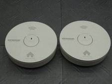 Universal Hardwired and 10-Year Battery Backup Smoke Detector Lot of 2 