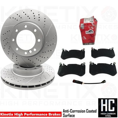 FÜR MERCEDES G-KLASSE G63 G65 AMG BREMSSCHEIBEN VORNE TRW BELÄGE DRAHTSENSOR 380mm