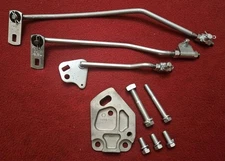 FACTORY MUNCIE 4 SPD LINKAGE SET:  1967-1968  (GTO-LEMANS- TEMPEST)