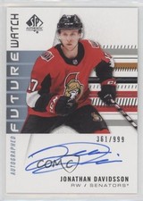 2019 SP Authentic Future Watch Rookies 361/999 Jonathan Davidsson #237 Auto 0ll