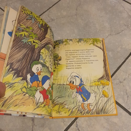 LA GIORNATA NERA DI PAPERINO - Walt Disney Imparo A Leggere Con Topolino RARO - Foto 4 di 5
