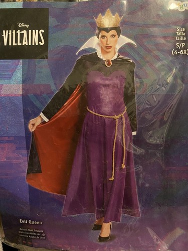 disney store evil queen villain costume small deluxe Women’s Adult - Picture 7 of 7