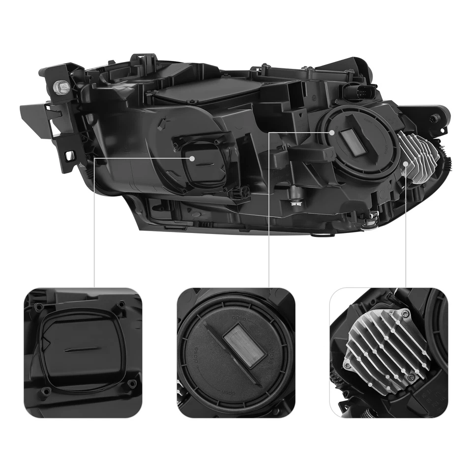 For 2017-2019 Mercedes GLS166/450/550/63 LED Headlight Left Driver Side Headlamp - Image 4 of 4