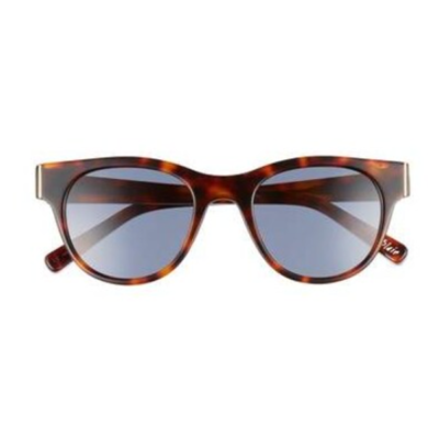 Elizabeth and James Blair Sunglasses in Tortoise with Blue  display picture 2