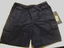 Polo Ralph Lauren navy blue chino lt weight elastic cargo shorts 2T drawstring