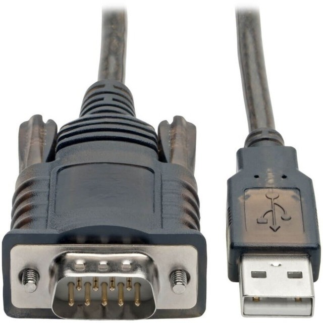 Tripp Lite Usb To Rs232 Serial Adapter Cable Usb-a To Db25 Db9 M//m 5/' 5ft For