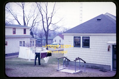 La Crosse Wisconsin during Flood in 1965, Original Slide an16b