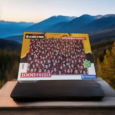 Geldraub Netflix La Casa De Papel Puzzle Clementoni Dali 1000 Teile