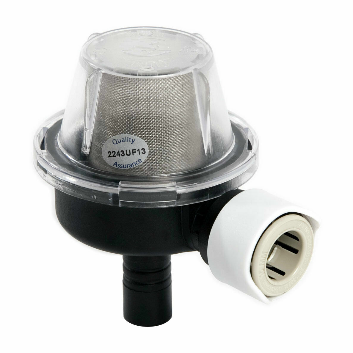 WHALE Fresh Water Smartflo Pump Filter Strainer 15mm Caravan Motorhome AK1319