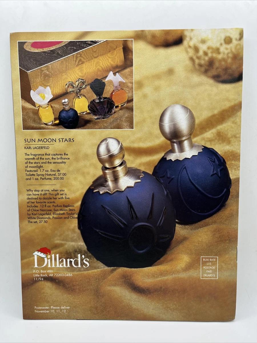 Vintage Dillard’s Fragrance Cologne Perfume Catalog 1994 Polo Givenchy Tribu