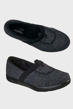 Women's Skechers Arch Fit Lounge-  175166/BKGY Indoor/Outdoor 100 Original New