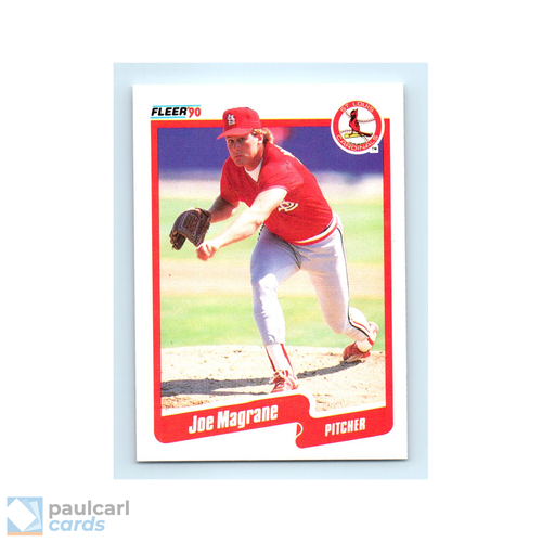 1990 Fleer 252 Joe Magrane Baseball Card EBay