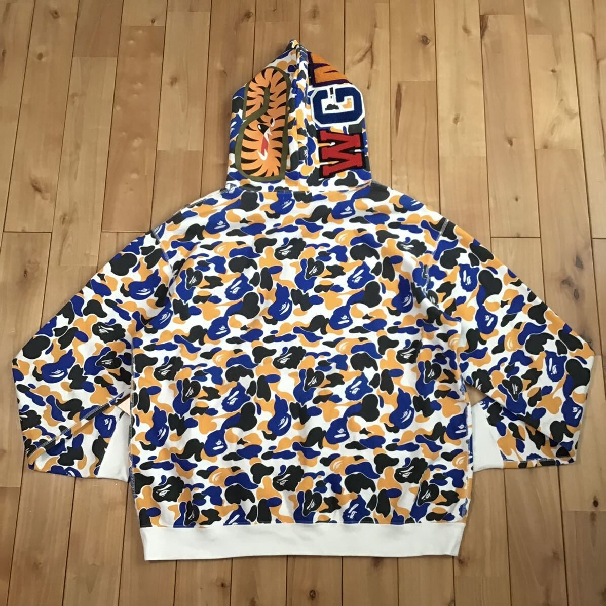Maebashi city camo shark full zip hoodie BAPE NIGO A Bathing Ape