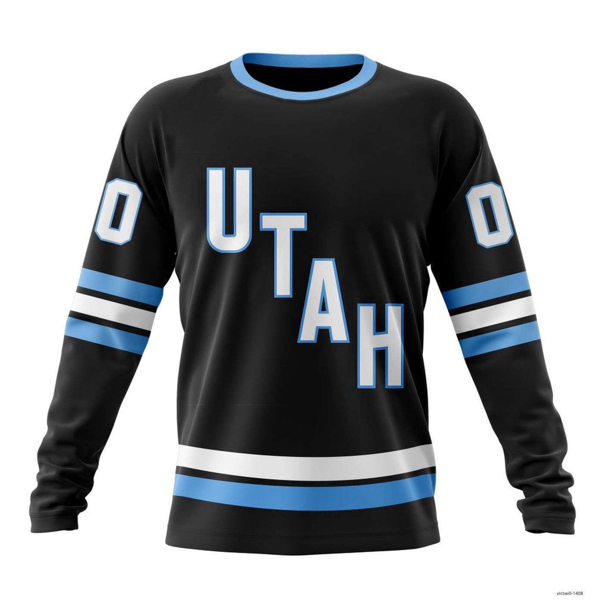 【HOCKEY】 DECAL TEE LIGHT BLUE Hockey Hockey x Indy Decal T-Shirt Light Blue