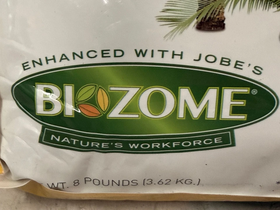 Jobe's Organics Granules 4-2-4 Palm Plant Food Enhanced w/ Biozome 8 Lbs - 09136 - Image 4 of 4