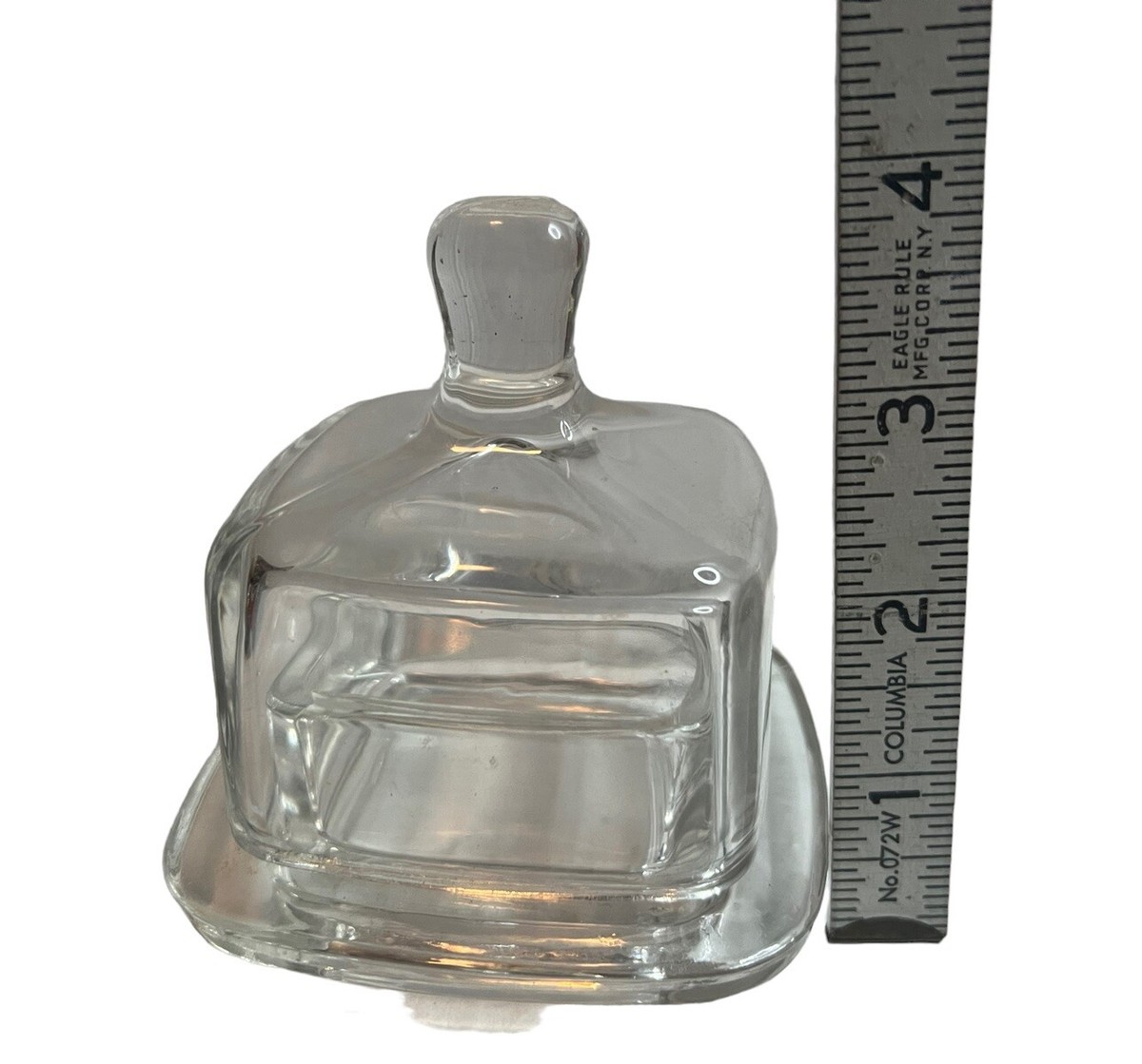 Clear Glass Butter Dish - Beautiful & Simple Kitchen Essential (Part #2165792)