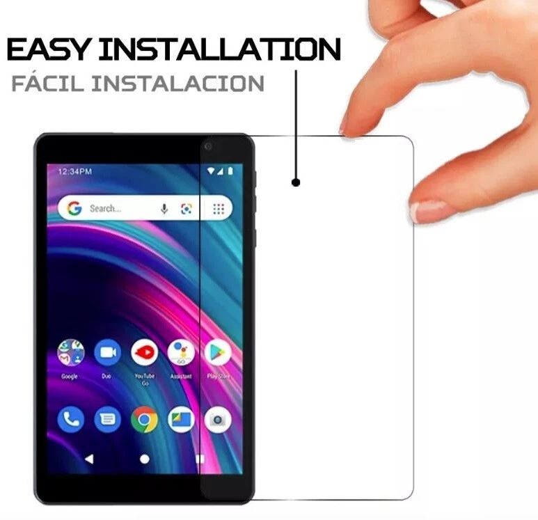 NEW 8" Tempered Glass Screen Saver Screen Cover For BLU M8L 2021 2022 / M8L Plus - Image 4 of 4