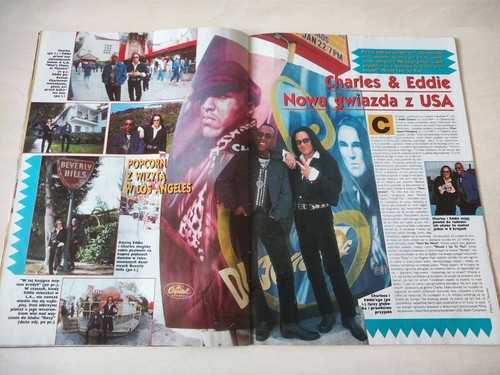 Vintage Poland magazine POPCORN #3 - 1993 Whitney Houston - Picture 18 of 19